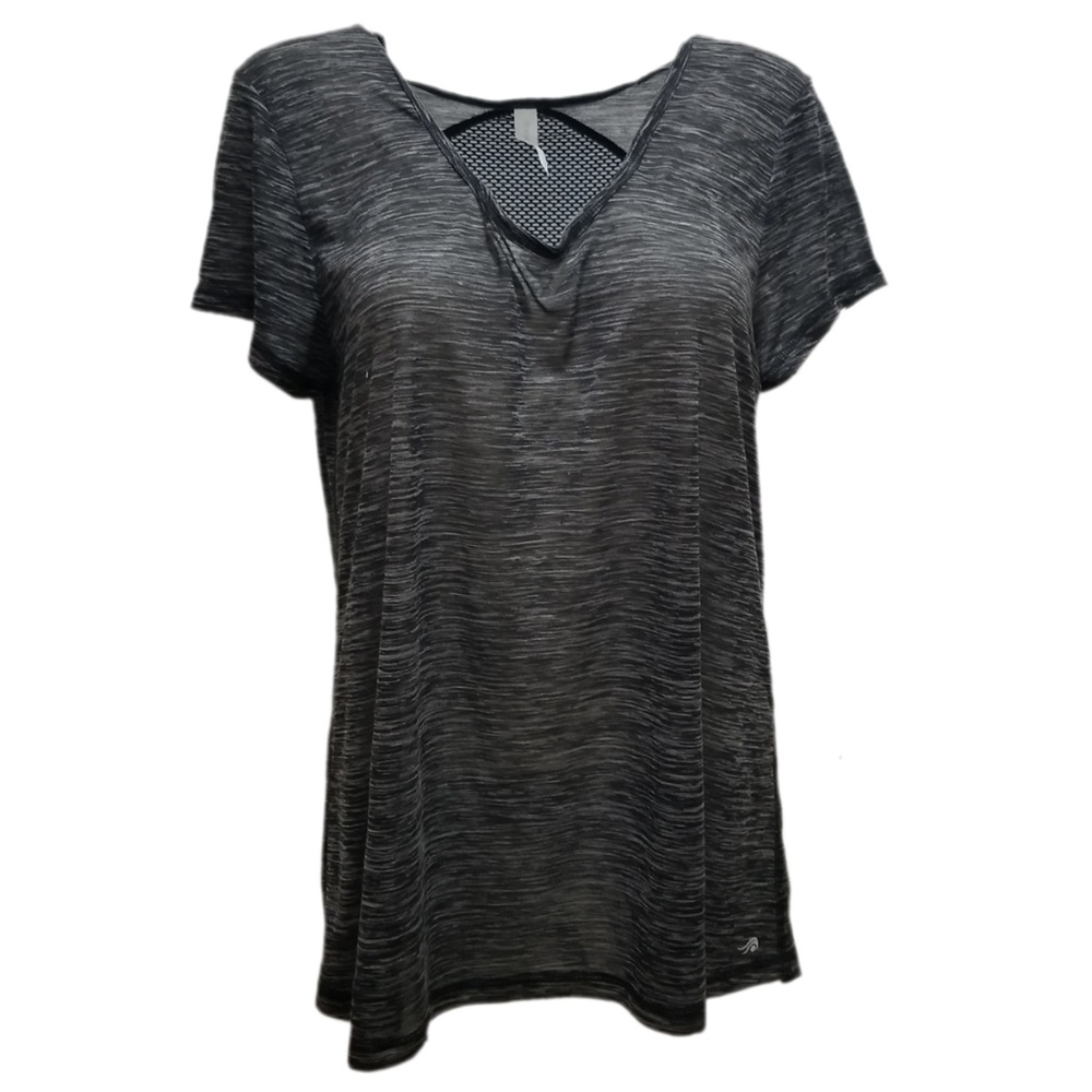 Ideology Space-Dyed Mesh-Back T-Shirt